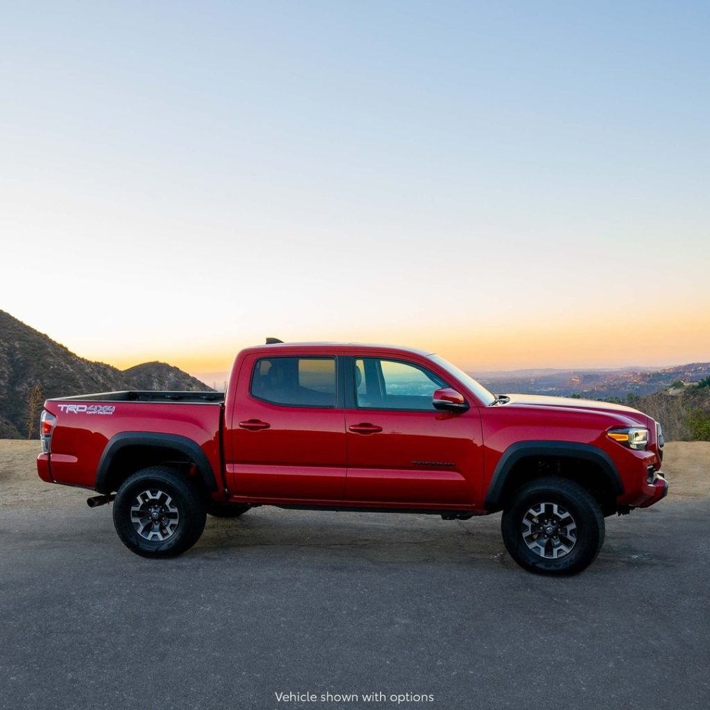 Ready to ride off into the sunset. #Tacoma #TRD Off-Road #LetsGoPlaces...