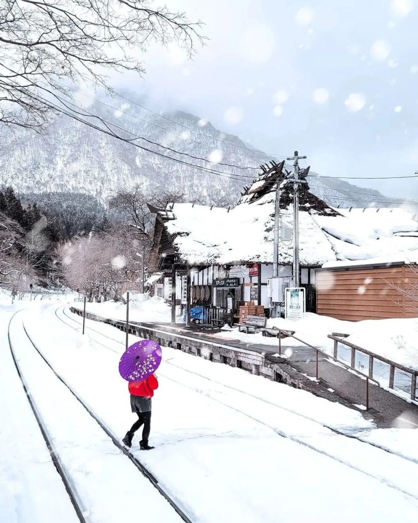 Fun fact for you: Fukushima's Yunokami Onsen Station is one of only 2 train stat...
