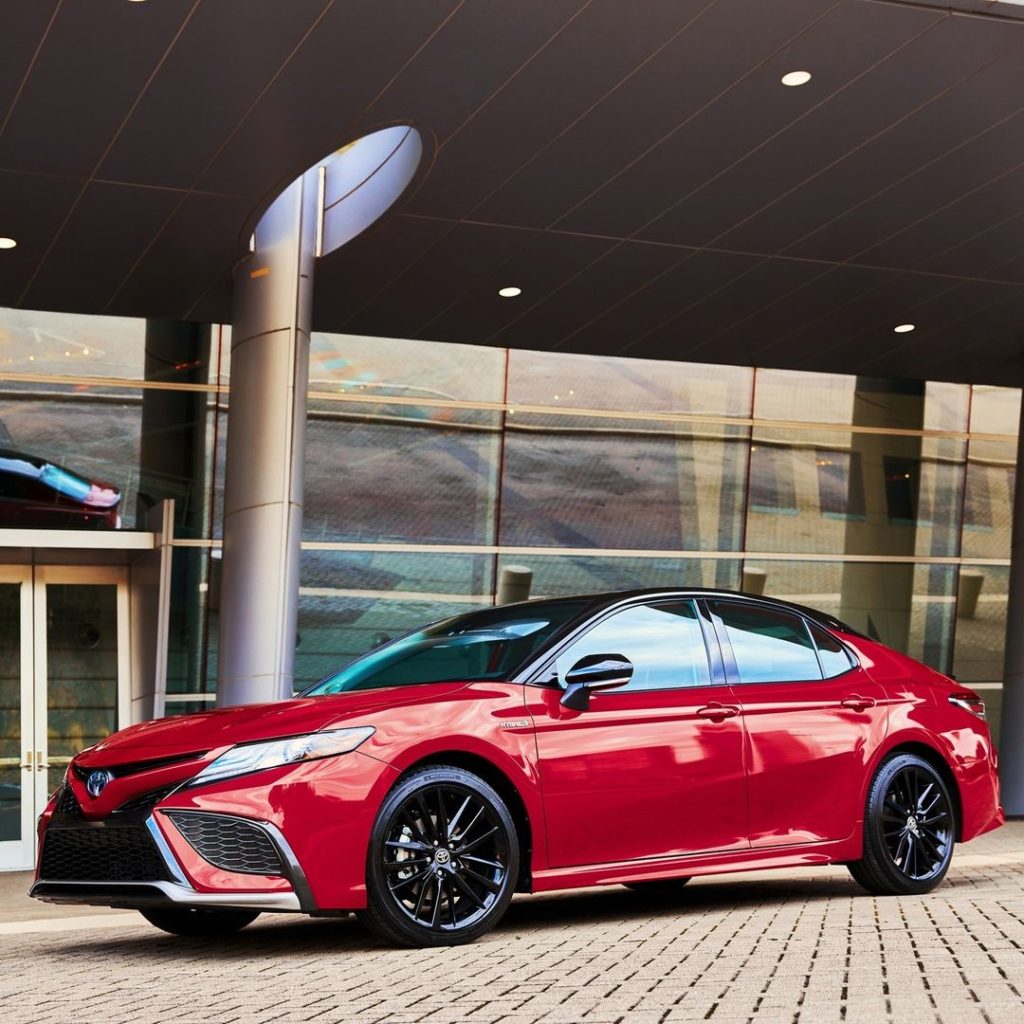Let your ride do the talking. #Camry #Hybrid #LetsGoPlaces...