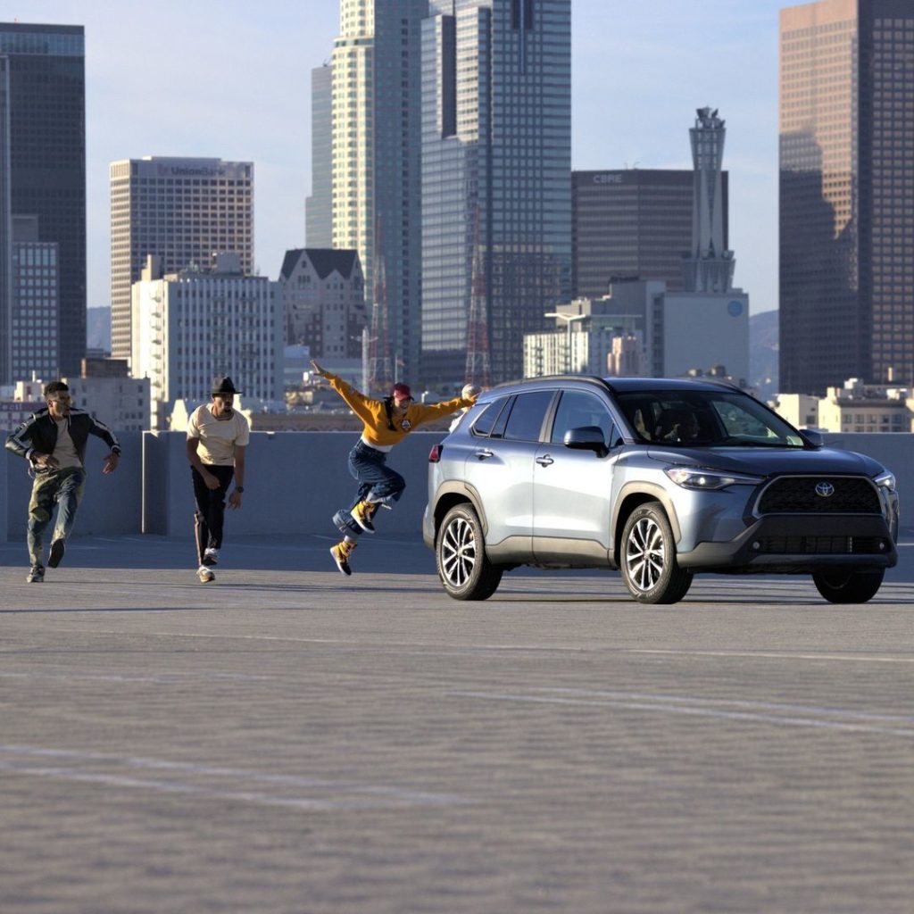 Explore your city. #CorollaCross #LetsGoPlaces...