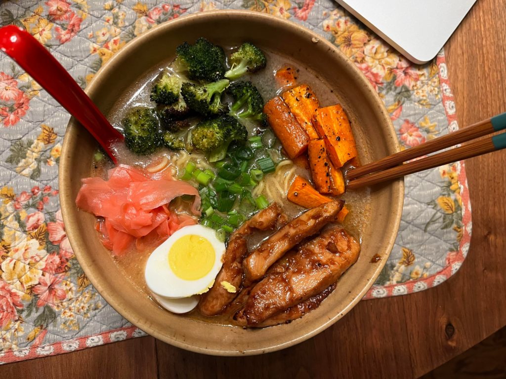 Homemade miso ramen!