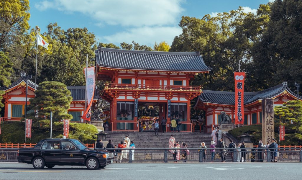 [OC] Yasaka Shrine in Kyoto