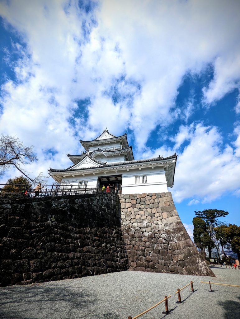 castle tower in odawara