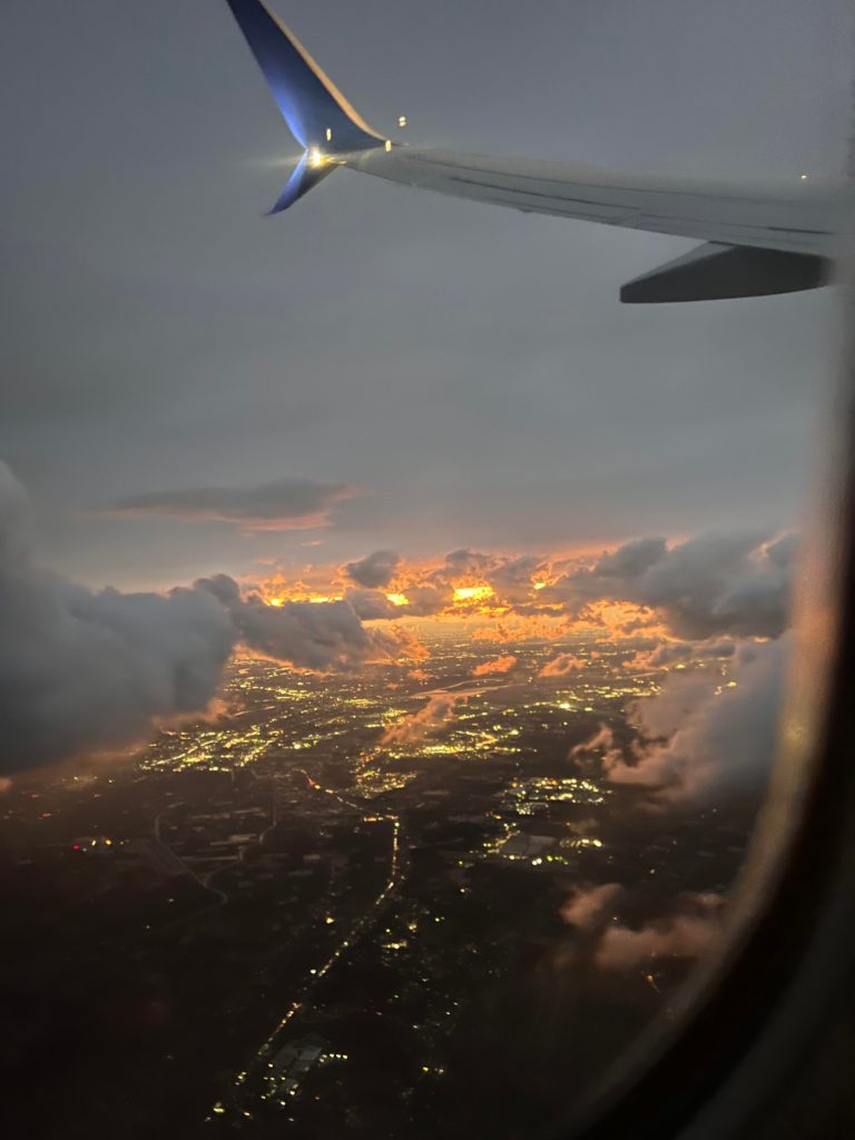 Leaving Tokyo-Narita Intl