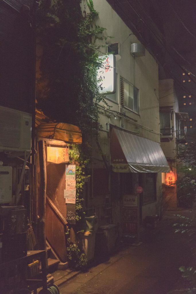 Small shops at night in Sangenjaya, Tokyo [OC]