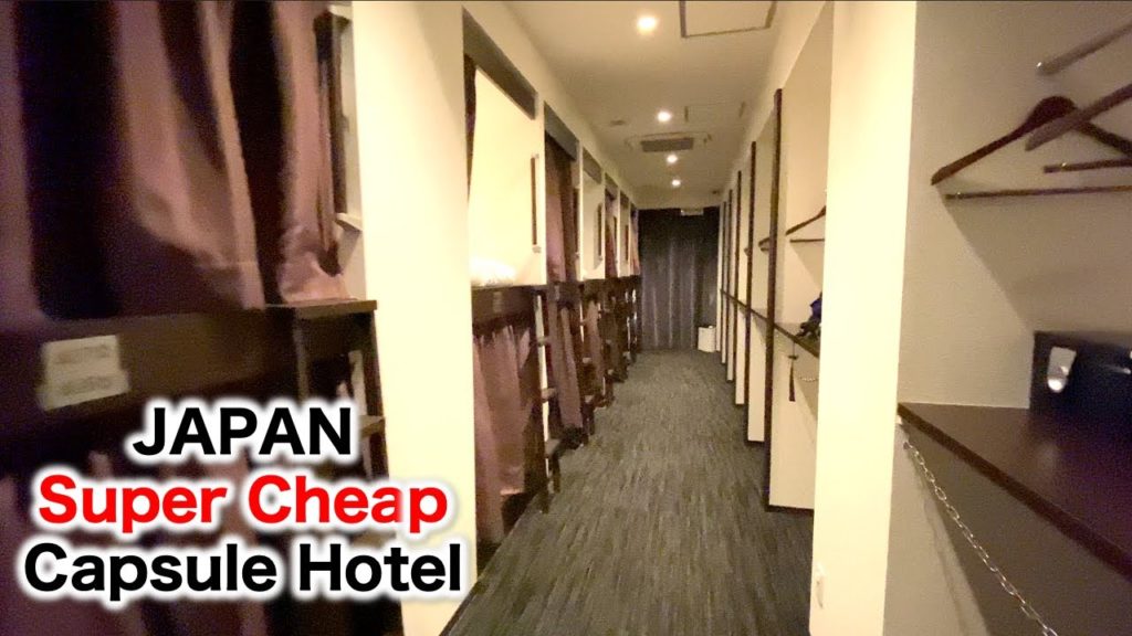 Staying at Osaka's Capsule Hotel ($20/night) | That's a great Deal💰