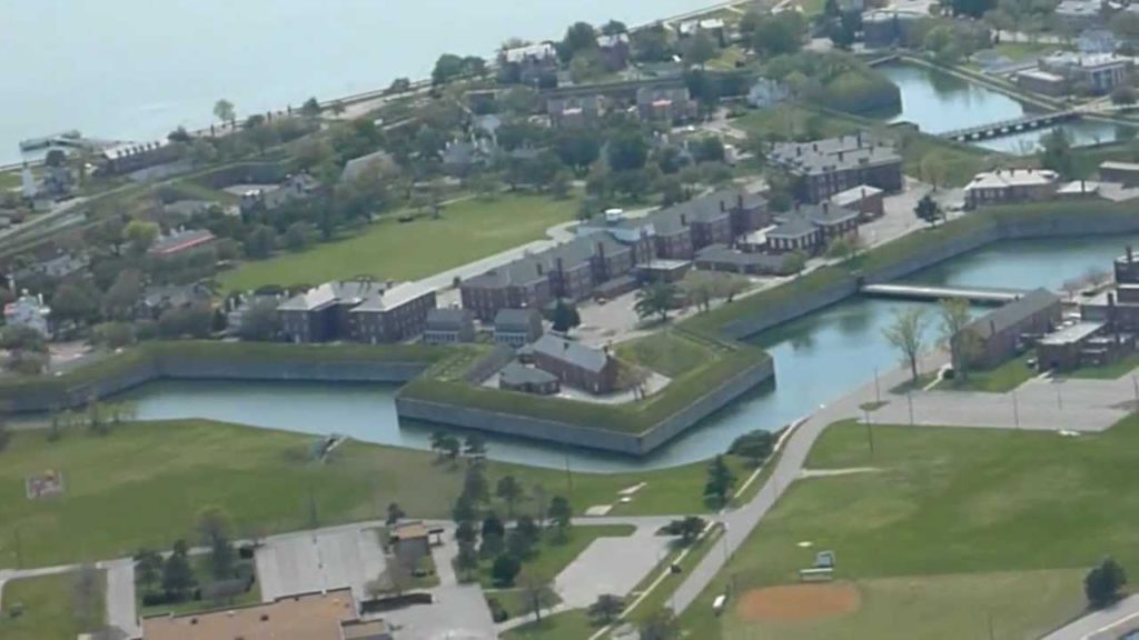 Fort Monroe From The Air