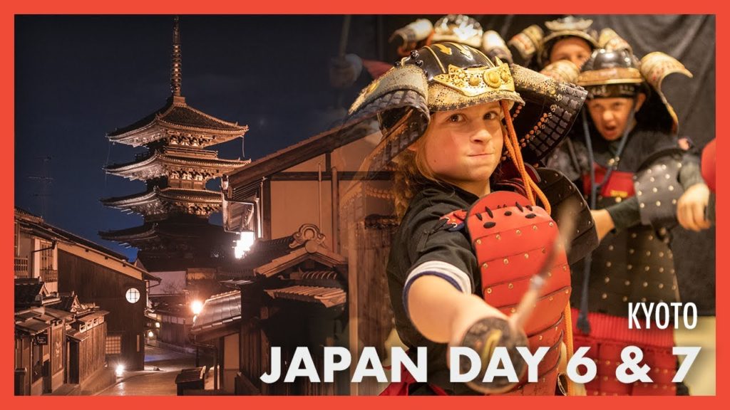 Australian travel Japan Vlog Day 6/7 - Kyoto, Bamboo Forest, Ninja School