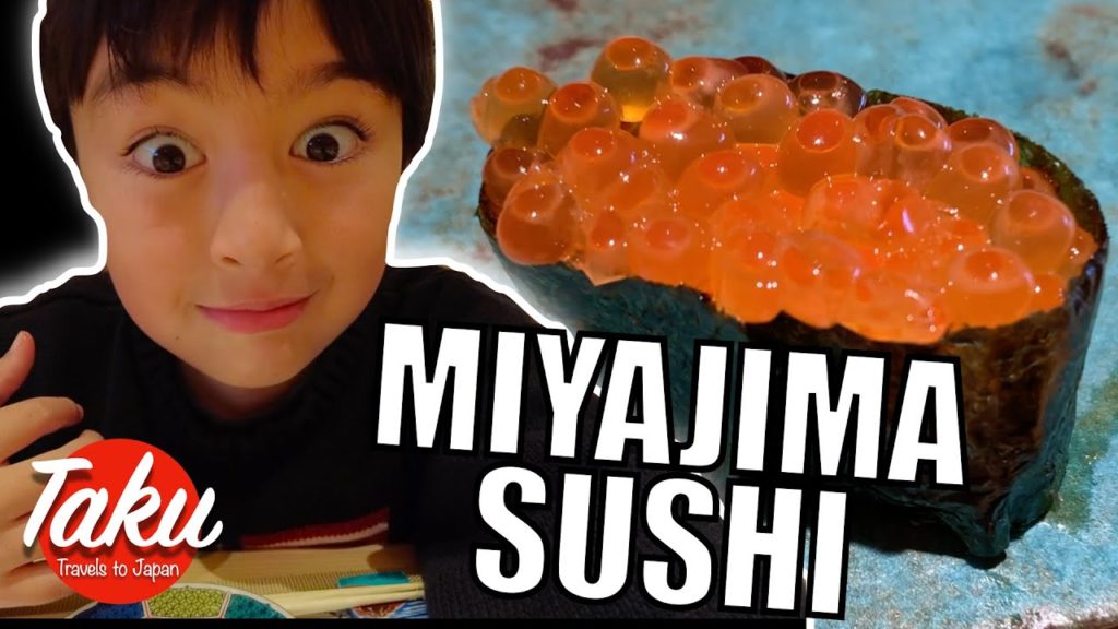 Taku's Delicious Sushi Lunch | Miyajima Maimon Near the Miyajima Ferry Terminal, Japan Taku's Delicious Sushi Lunch | Miyajima Maimon Near the Miyajima Ferry Terminal, Japan