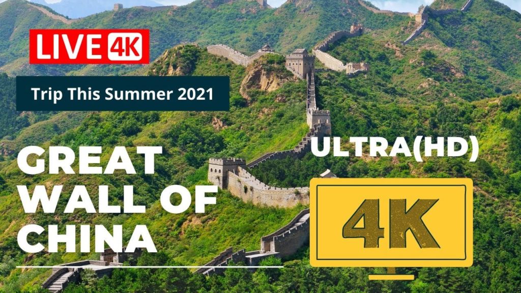 4k (Ultra HD) Great Wall of China || historical wall of china || No. 1 iconic attraction in China