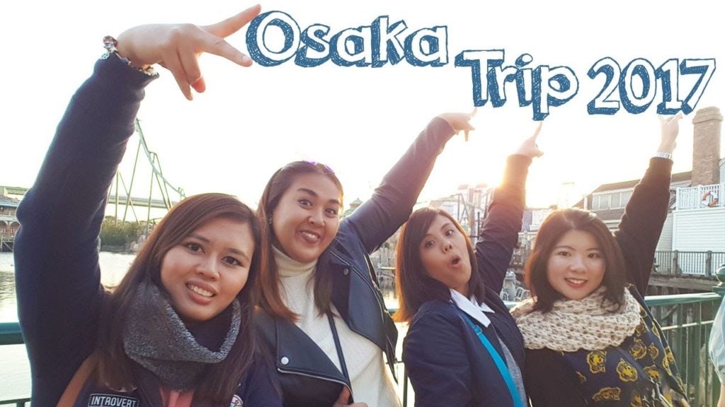Fly Trip to Osaka Japan 2017