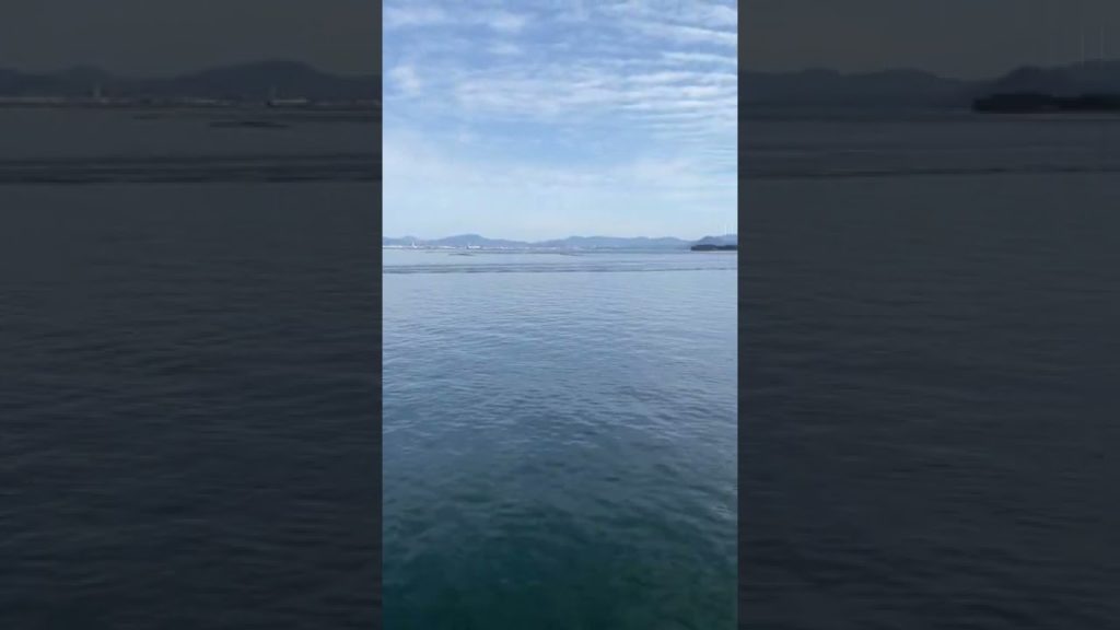 広島県 宮島の綺麗な景色☺️ Beautiful scenery of Miyajima, Hiroshima Prefecture, Japan #shorts