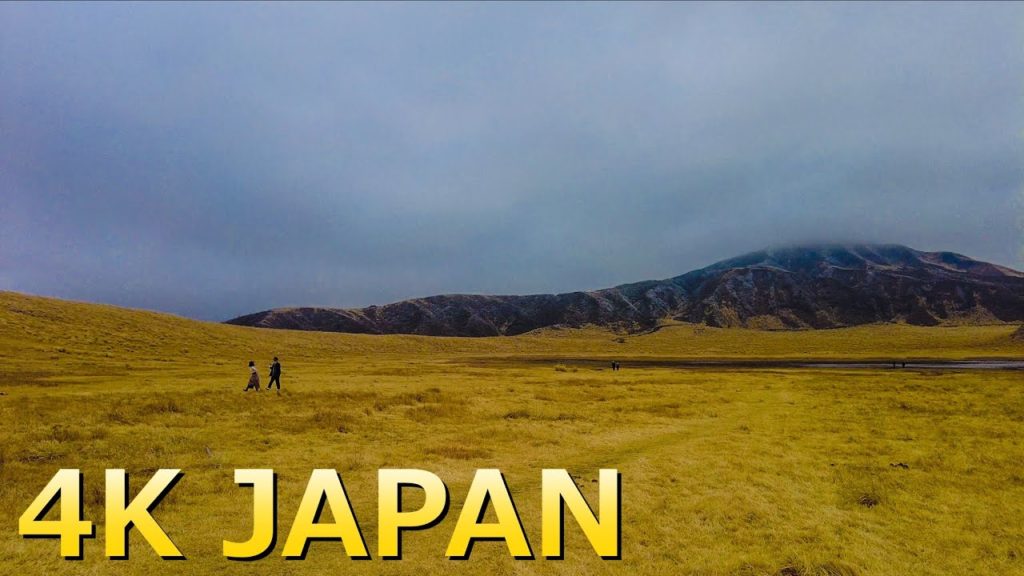 【4K Japan】Kusasenrigahama in Kumamoto Prefecture | A Vast Grassy Plain in Winter 【4K Japan】Kusasenrigahama in Kumamoto Prefecture | A Vast Grassy Plain in Winter