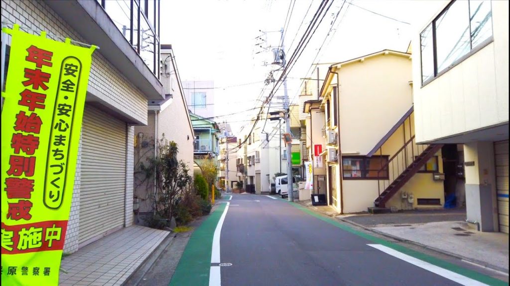 [4K] Japan Walk Tokyo : Residential Area  (January,2022)