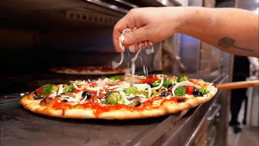 American Food - The BEST TOMATO PIE in New Jersey! De Lorenzo's Tomato Pies NJ