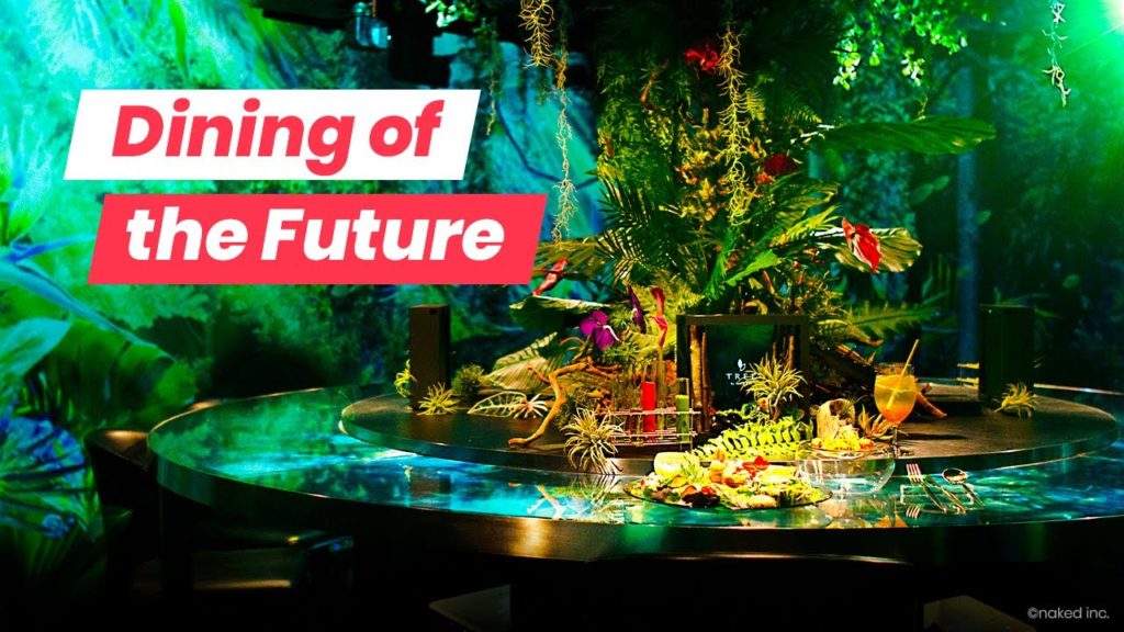 Virtual Reality Fine Dining Experience in Tokyo!