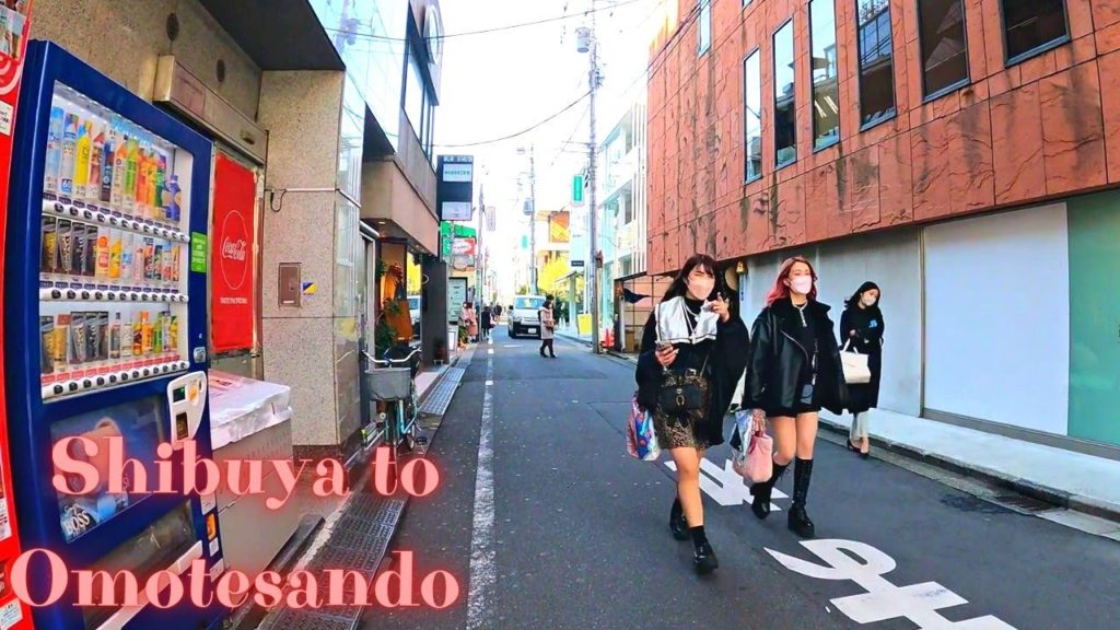Shibuya to Omotesando Tokyo walking tour. 【4K】2.2022 Shibuya to Omotesando Tokyo walking tour. 【4K】2.2022