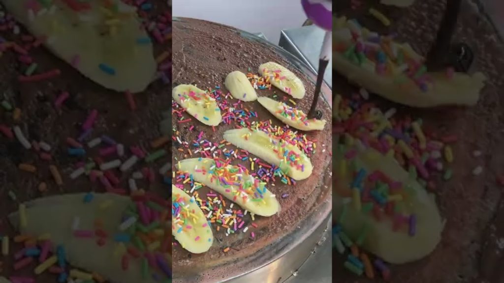 ギャラクシークレープ職人ver.digest rainbow crepe bangkok street food creamy crepe compilation ICE CREAM #Shorts ギャラクシークレープ職人ver.digest rainbow crepe bangkok street food creamy crepe compilation ICE CREAM #Shorts