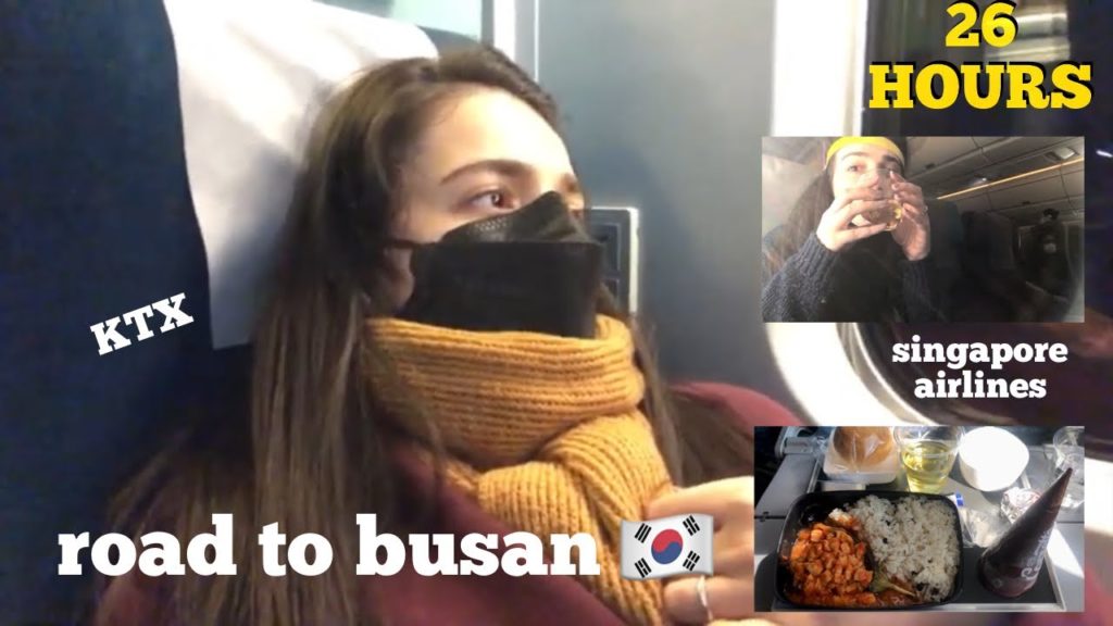 [ #VLOG ] 26 saatlik Güney Kore yolculuğum! ✈️ | Asya’ya aktarmalı uçuş & Singapore Airlines💫