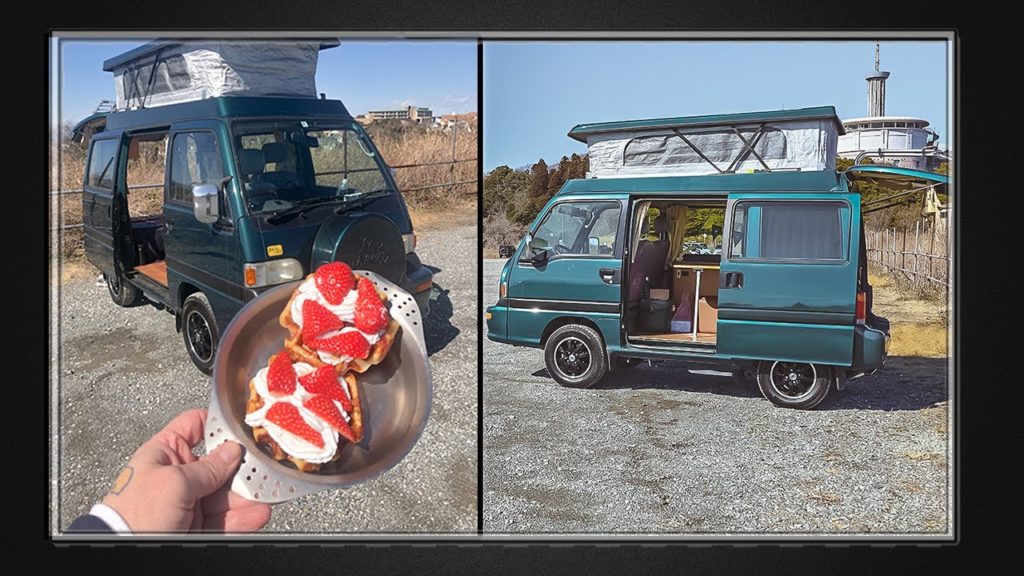 I Made Lunch in a Japanese Microvan Camper!