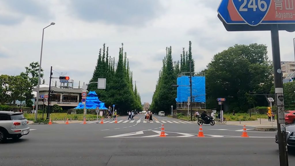 [4K] Tokyo Minami Aoyama quiet back alley | JAPAN Walk Jun 2021 #164