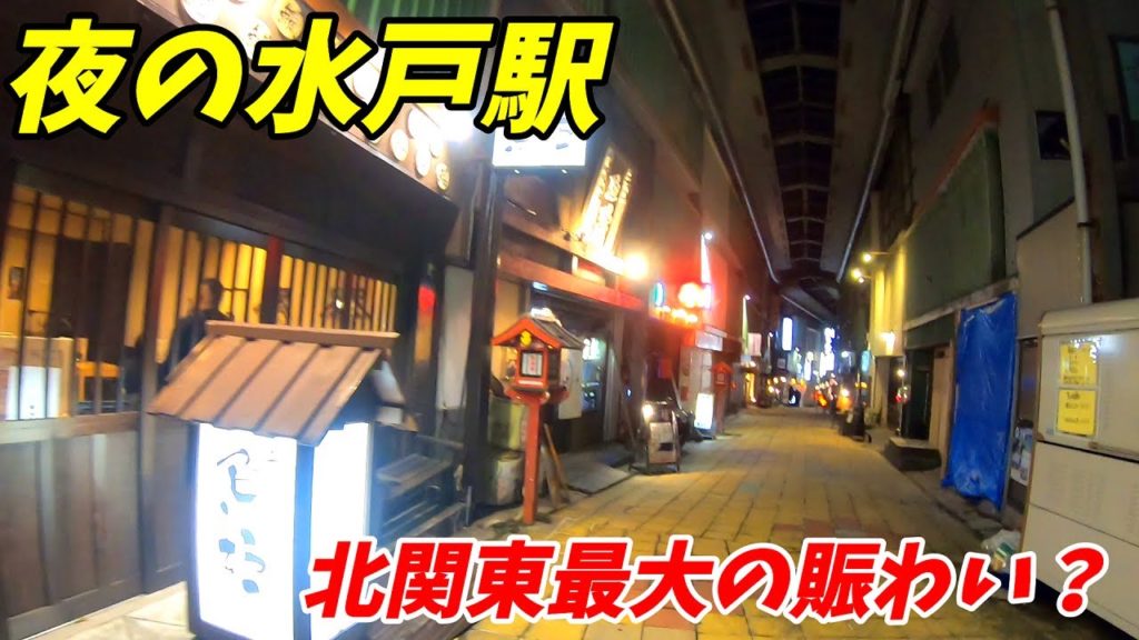 【茨城県水戸市】水戸駅夜散歩!夜の賑やかさも県内ナンバーワン? 【茨城県水戸市】水戸駅夜散歩!夜の賑やかさも県内ナンバーワン?