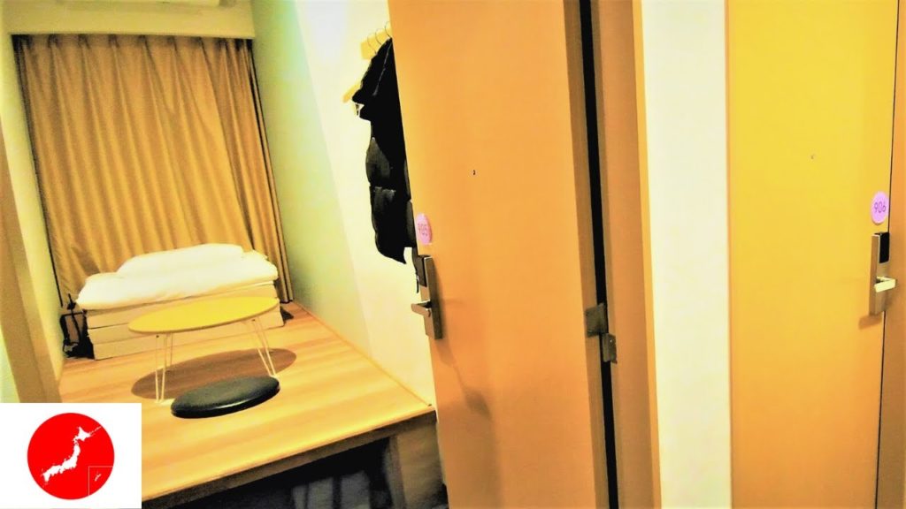 【20$】Staying at Kyoto Completely Private Capsule Hotel Pocket Hotel Karasuma Gojo cheap hotel review