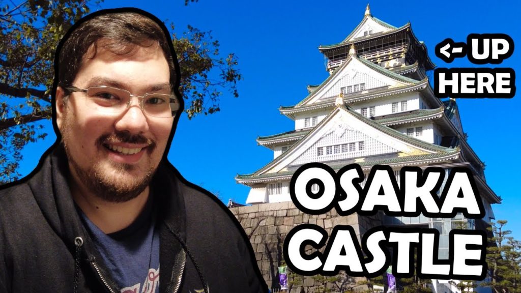 Visiting Osaka Castle!!