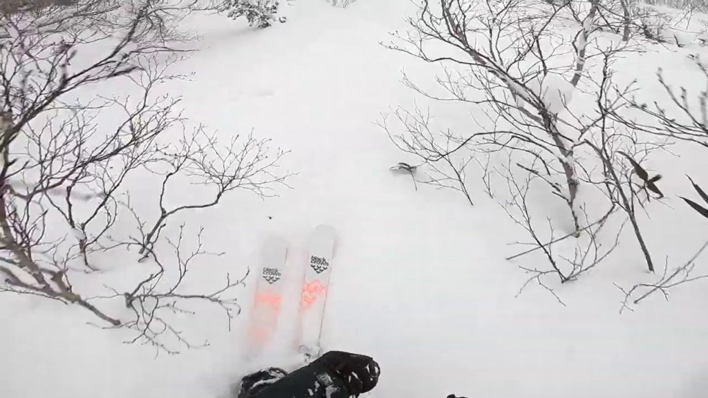 Skiing at Hirafu, Niseko December 2018