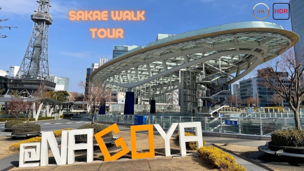Sakae Walk Tour - Nagoya Japan [4K]