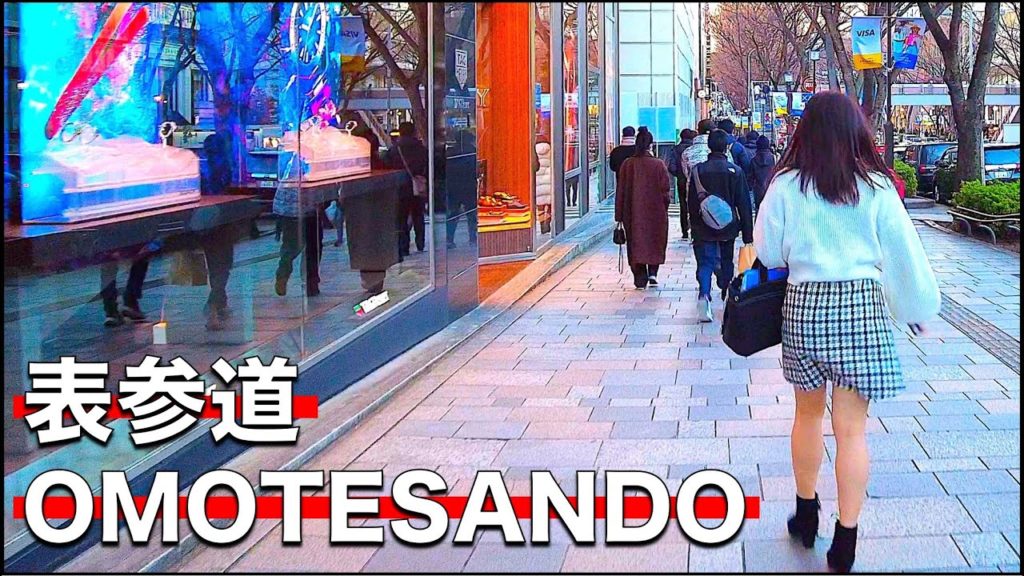 【4K, ASMR】 Omotesando on a windy holiday ✨💗🚶‍♂️ (Tokyo Japan 🔴)