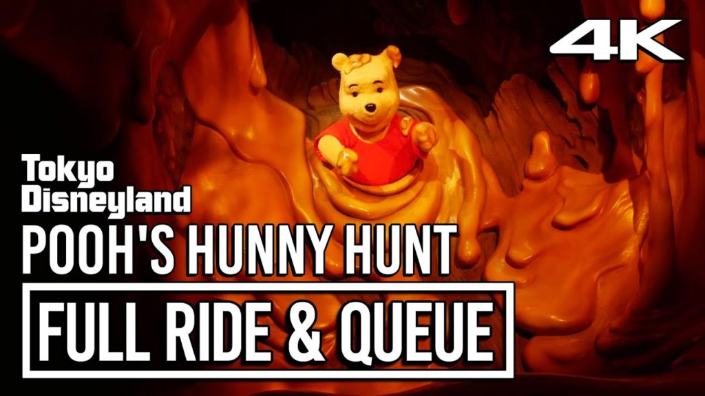 Pooh's Hunny Hunt Queue Tour & POV - Tokyo Disneyland [4K]