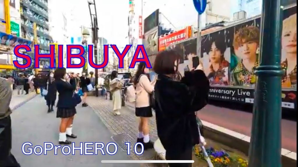 【4K】DayWalk SHIBUYA Tokyo Japan GoProHERO 10