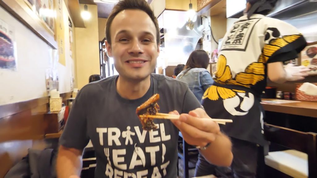 Japanese BEST BBQ  Street Food Tour in Tokyo, Japan   AMAZING Street Food + Wagyu Beef Steak in Toky
