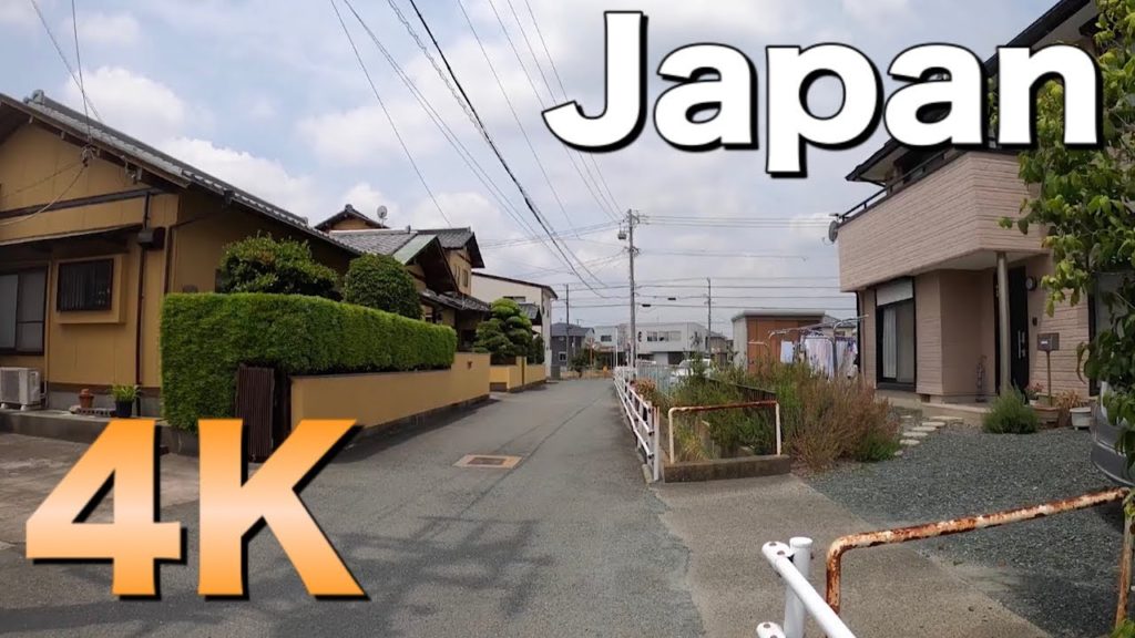 Walking countryside/Early morning,street life and view/virtual walk tour in Japan 4K POV/May 2020
