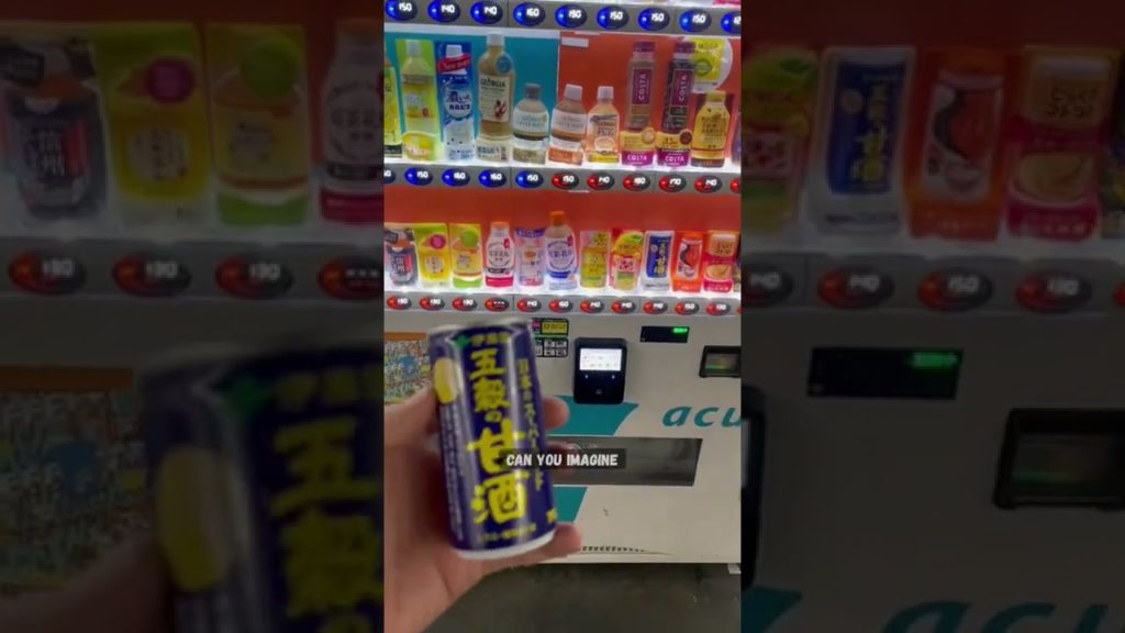 Only for adults please! Drink Tip! Alcohol in vending machines #shorts