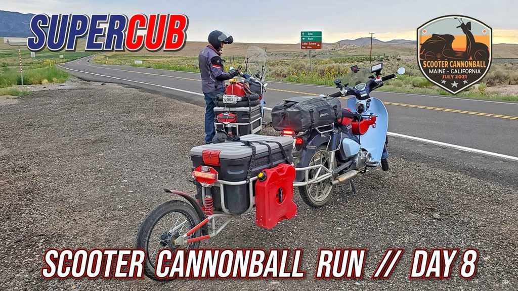 Scooter Cannonball Run // Day 8: Still in the Rockies // Gravel Hell again?! (long version)