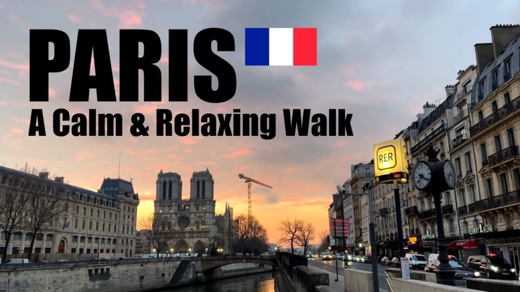 Paris Early Morning Relaxing & Calm Walk (From Notre-Dame to Pantheon)