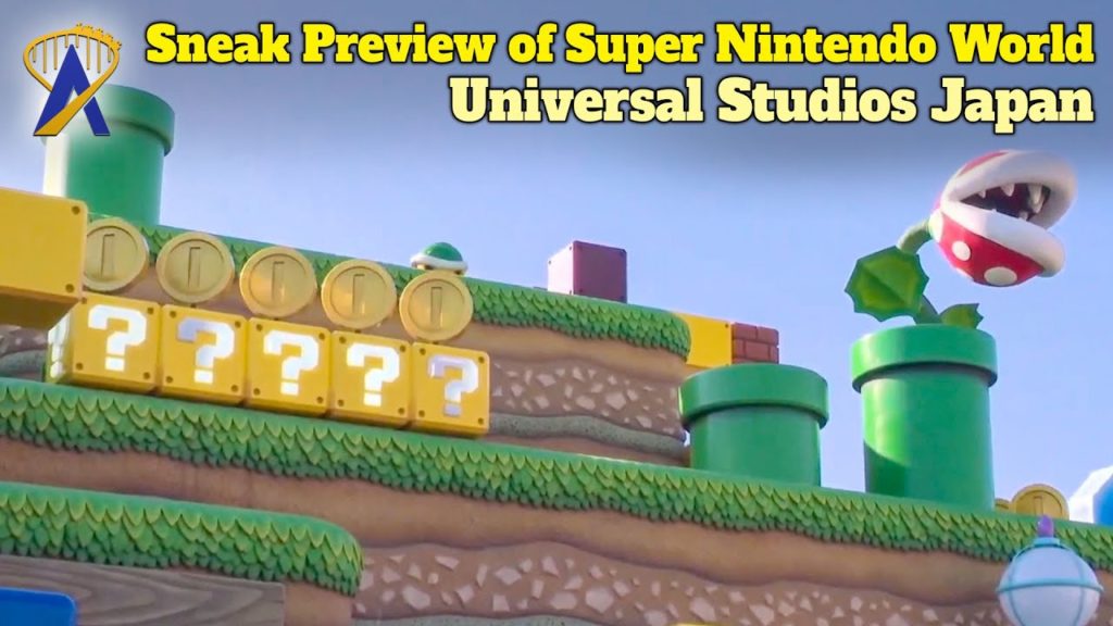 4K Sneak Preview Tour of Super Nintendo World at Universal Studios Japan