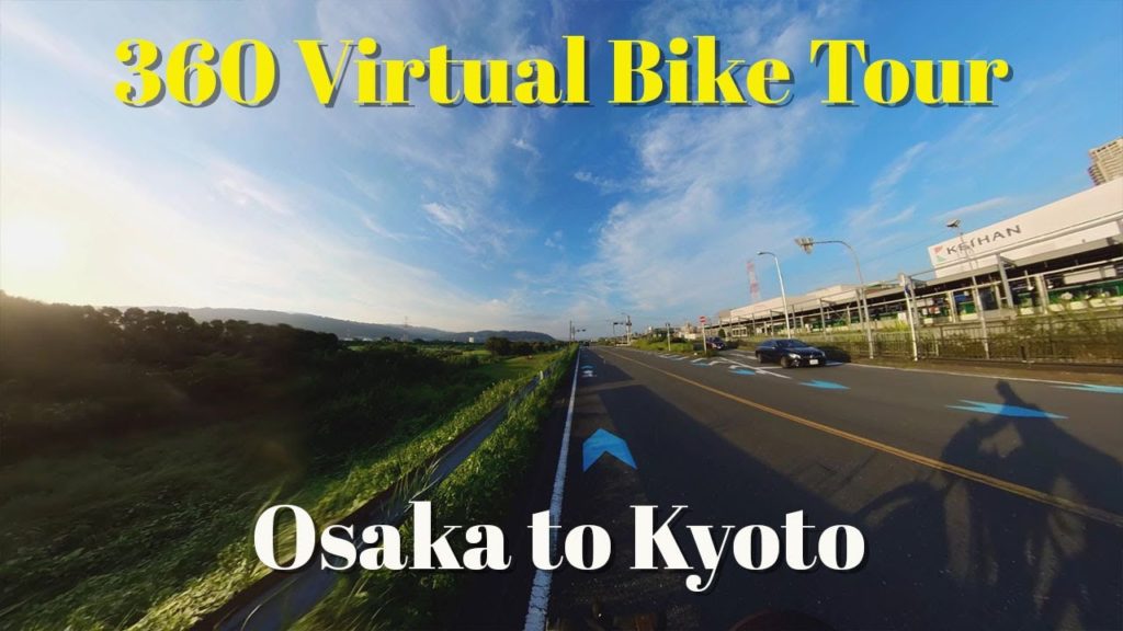 360 Virtual Cycling Tour Osaka to Kyoto