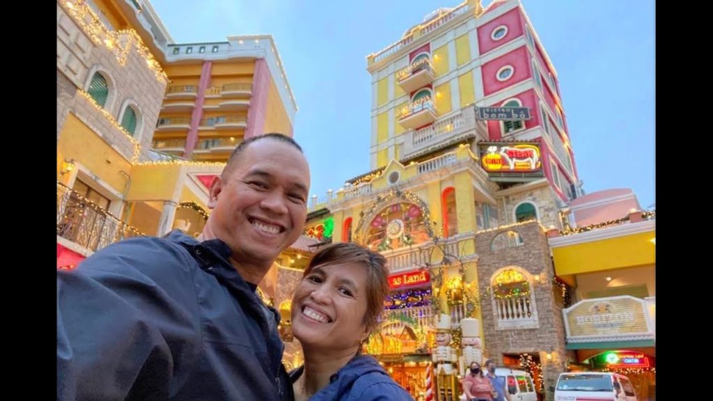 Strolling Around The American Village In Okinawa