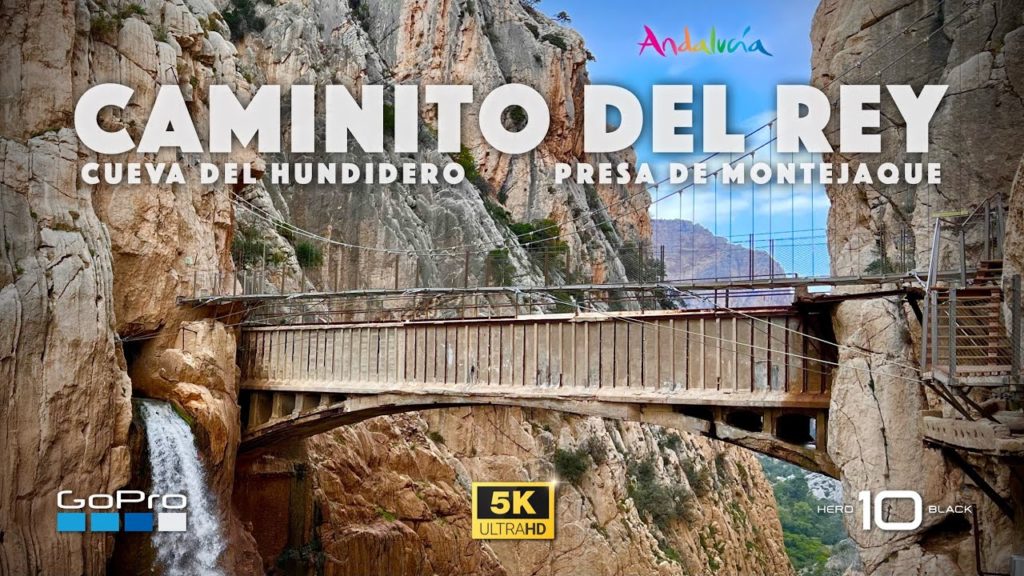 CAMINITO DEL REY | Cueva de El Hundidero | Presa de Montejaque | Trekking in Andalusìa - Spagna [5K]