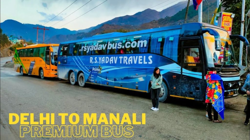 DELHI TO MANALI full bus journey | R S YADAV VOLVO B11R Semi sleeper bus | #ash2travel DELHI TO MANALI full bus journey | R S YADAV VOLVO B11R Semi sleeper bus | #ash2travel