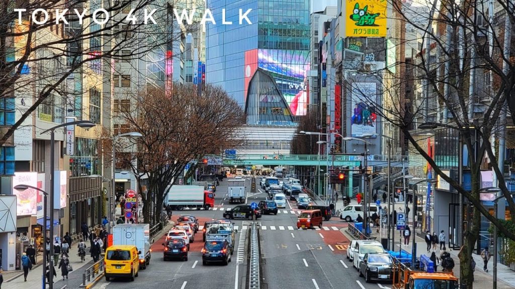 4K Tokyo Walk - Shibuya Backstreets to Harajuku