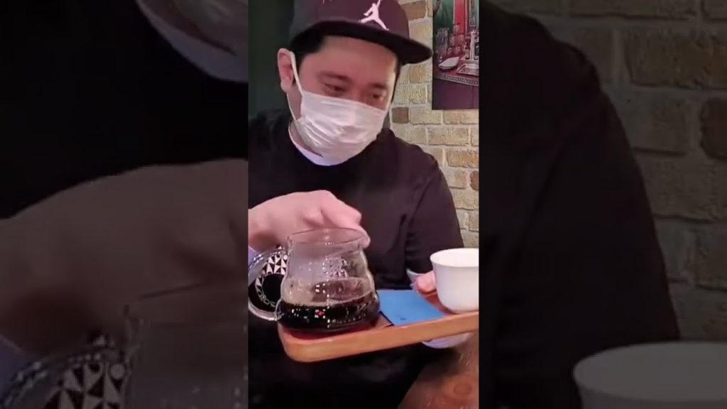 국내2위 바리스타 핸드드립 커피 먹방 #Shorts