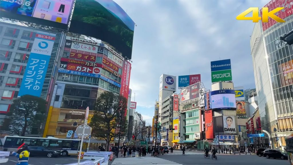 🇯🇵 Spring in Tokyo - Shibuya to Ebisu Walk - 2022・4K