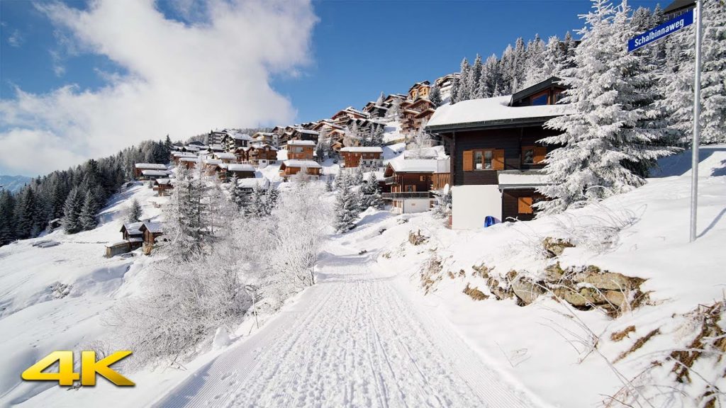 Bettmeralp pt2 , Switzerland Hidden Gem 4K 60P 🇨🇭 ❄ Walk Tour With Ambient Sounds Bettmeralp pt2 , Switzerland Hidden Gem 4K 60P 🇨🇭 ❄ Walk Tour With Ambient Sounds
