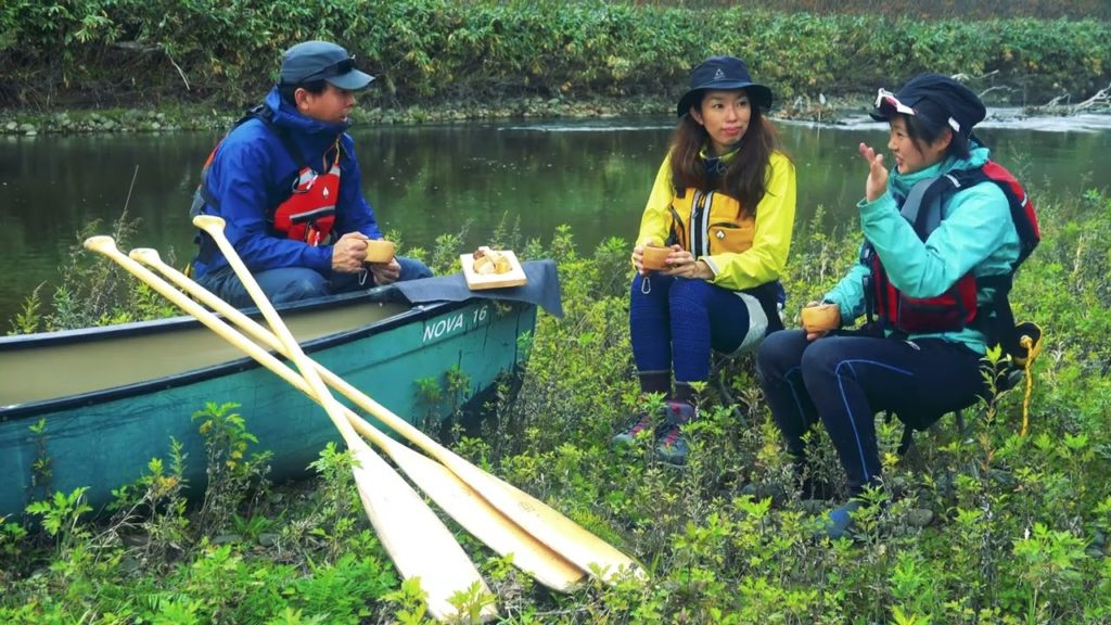 Hokkaido Adventure Travel / Canoeing in Kuromatsunai Lowland Area