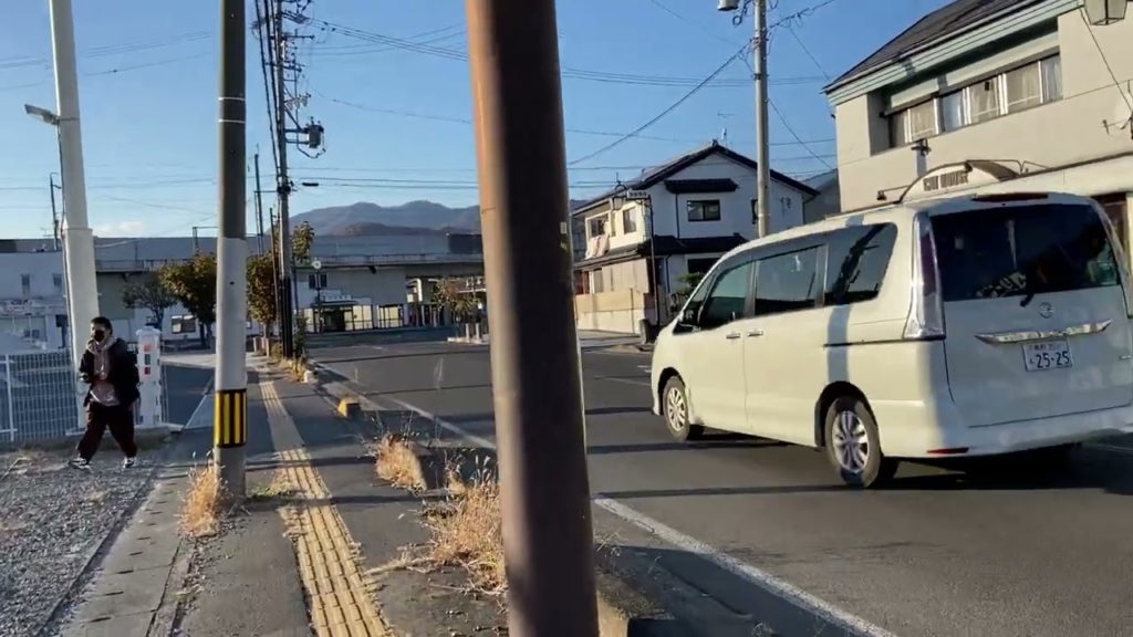 The city view, go to Kawanakashima Station (Nagano, Japan) [Free Video Footage] [Daily: Landscape]