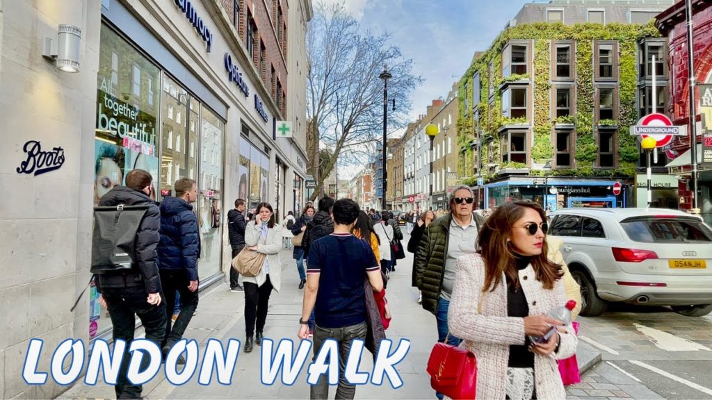 London City Tour 2022 | 4k HDR Virtual Walking Tour around the City | 4K UHD